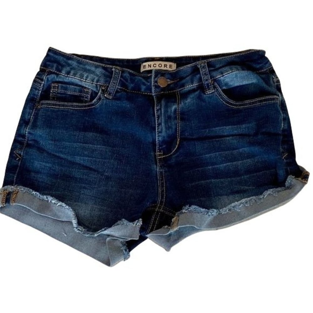 Encore Denim Jean Shorts Juniors Size 9